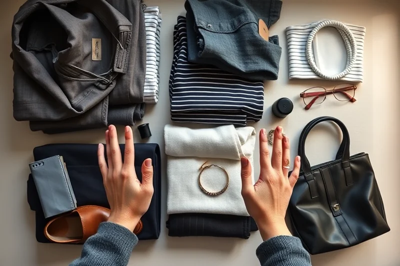 simple tall workwear capsule wardrobe building — Simple Tall Workwear Capsule Wardrobe Building (the finished result)